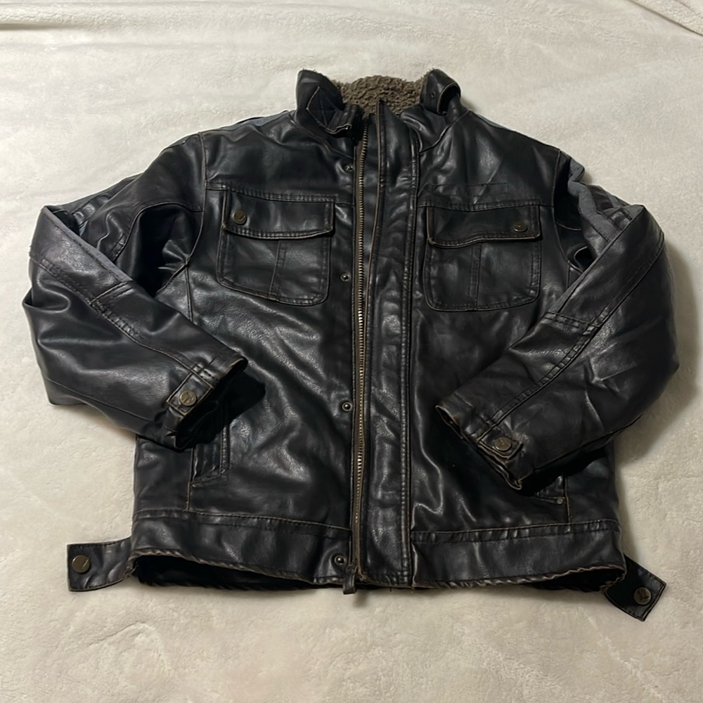Kids 8, Brown Bomber Jacket